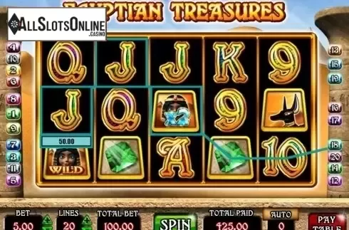Screen7. Egyptian Treasures from Mazooma