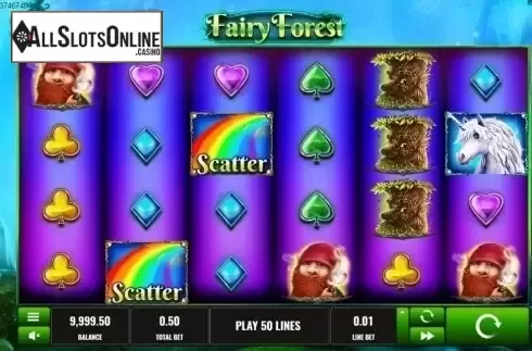 Reel screen. Fairy Forest (Platipus) from Platipus