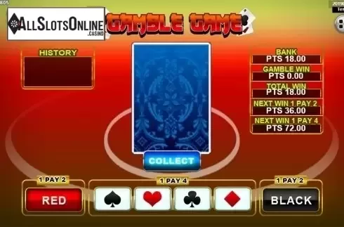 Gamble screen. Festive Lion from Spadegaming