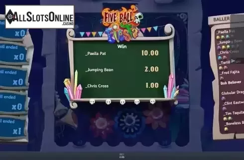 Win screen