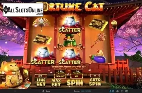 Screen 4. Fortune Cat (GamePLay) from GamePlay