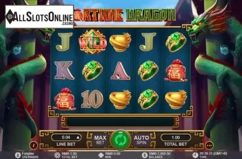 Reel Screen. Fortune Dragon (GamePlay) from GamePlay
