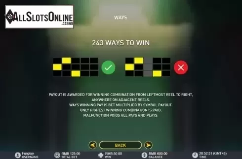 Paylines. Fortune Dragon (GamePlay) from GamePlay