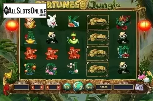 Stack Feature. Fortunes of the Jungle from ReelNRG