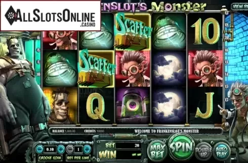 Reels. Frankenslot's Monster from Betsoft