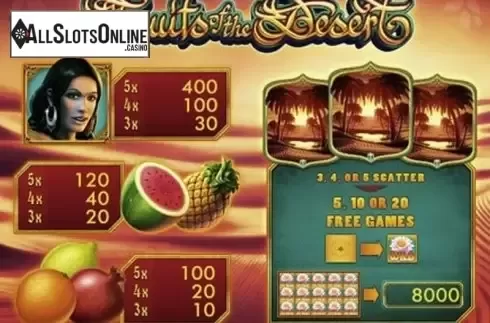 Screen2. Fruits of the Desert from Merkur