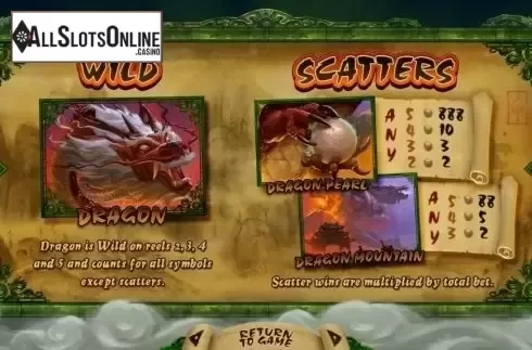 Wild & Scatter. Fucanglong from RTG
