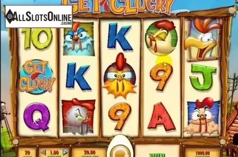 Screen 1. Get Clucky from IGT