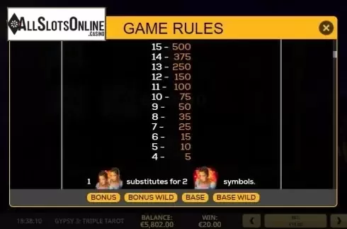 Game rules 3