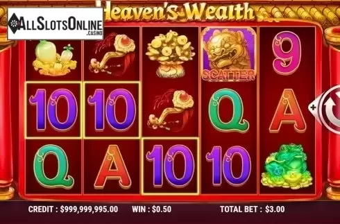Game workflow 2. Heaven's Wealth from Slot Factory