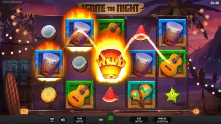Ignite The Night slot screenshot 3