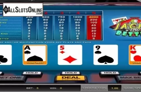 Game Screen. Jacks or Better (Nucleus Gaming) from Nucleus Gaming