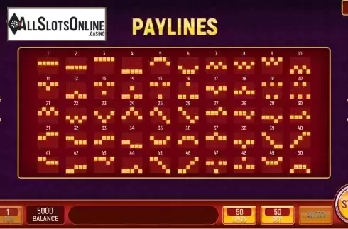 PayLines Screen