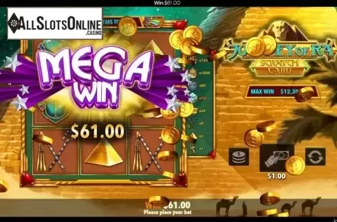 Mega Win screen