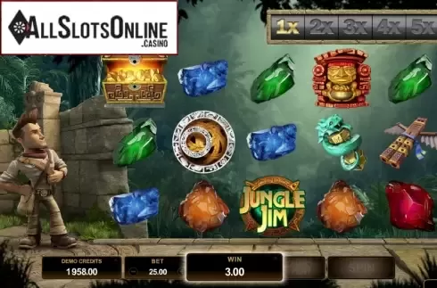 Reels. Jungle Jim El Dorado from Microgaming