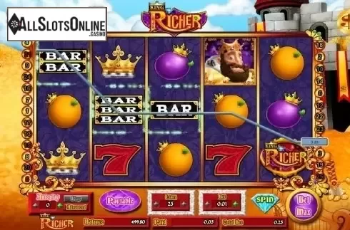 Win Screen . King Richer from Amaya