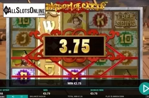 Free Spins. Kingdom of Cards from Leander Games
