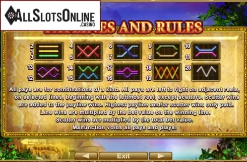 Screen6. Legendary Rome from EGT