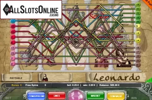 Screen4. Leonardo from Portomaso Gaming