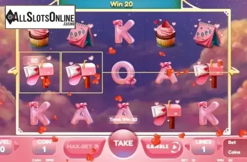 Win screen 1. Lucky Love Story from BetConstruct