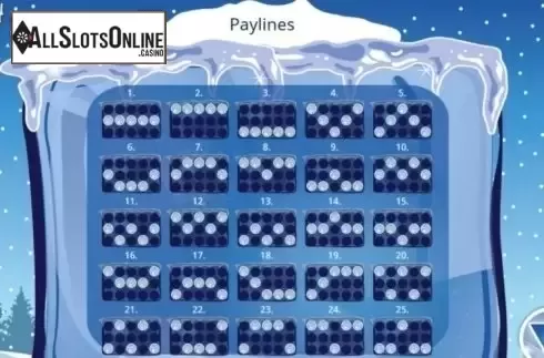 Paytable 2. Merry Spinning from Booming Games