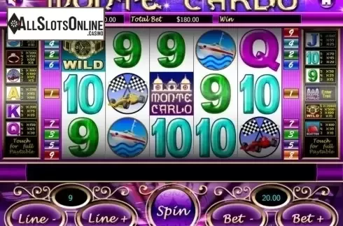 Win Screen 1. Monte Carlo (Slot Factory) from Slot Factory