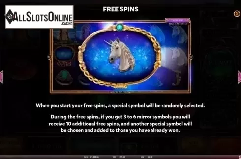 Paytable 3. Mystic Mirror from Red Rake