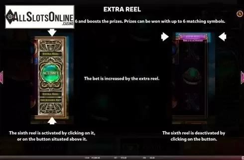Paytable 5. Mystic Mirror from Red Rake