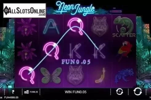 Screen 5. Neon Jungle from IronDog