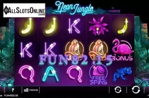 Screen 3. Neon Jungle from IronDog