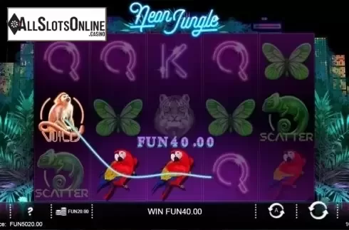 Screen 4. Neon Jungle from IronDog
