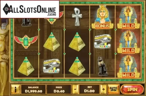 Win Screen 1. Nile Treasures from Triple Cherry