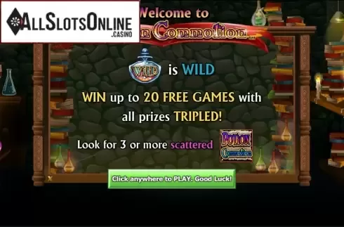 Game features. Potion Commotion from NextGen