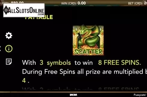Scatter screen