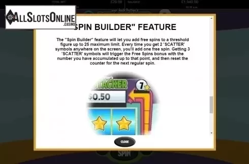 Paytable 5. Reel Stacker from Probability Jones