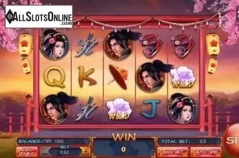 Reel Screen. Sakura & Katana from Aiwin Games