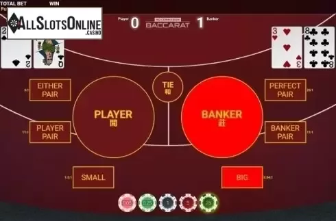 Reel screen. Satoshi Bitcoin Baccarat no commission from OneTouch