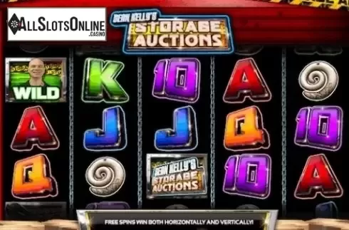 Reel screen. Sean Kelly's Storage Auctions from CORE Gaming