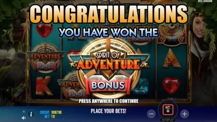 Spirit of Adventure slot screenshot 4