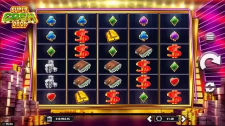 Super Cash Drop slot screenshot 2