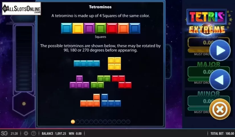 Tetrominos. Tetris Extreme from Red7