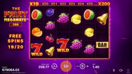 The Fruit Megaways slot screenshot 4