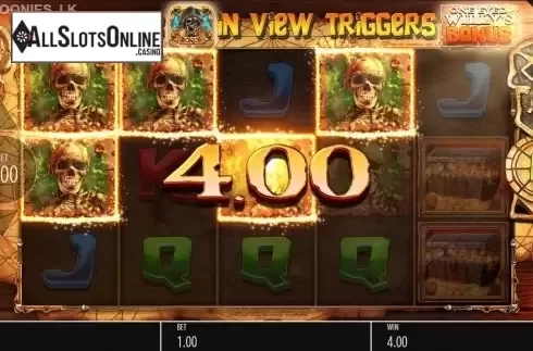 Win Screen 4. The Goonies Jackpot King from Blueprint