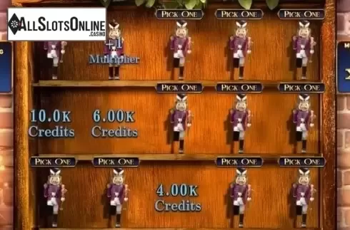 Bonus game screen 2. The Magic Toy Soldier from High 5 Games