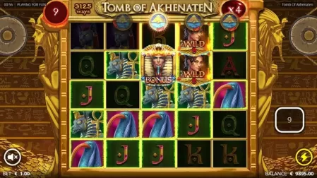 Tomb of Akhenaten slot screenshot 4