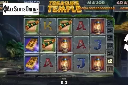 Win Screen 3. Treasure Temple from Pariplay