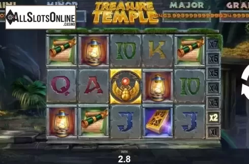 Win Screen 2. Treasure Temple from Pariplay