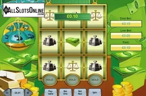Win screen. Triple Profits from Playtech