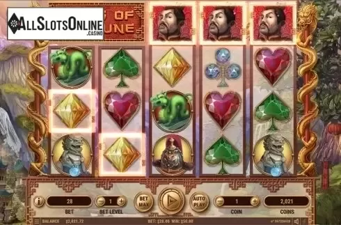 Wild win screen. Ways of Fortune from Habanero