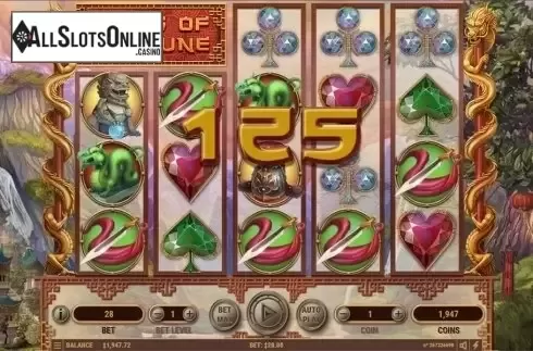 5 of a kind win screen. Ways of Fortune from Habanero
